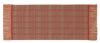 円紋白虎朱雀文錦 （32×67cm）レッド■美術工芸織物