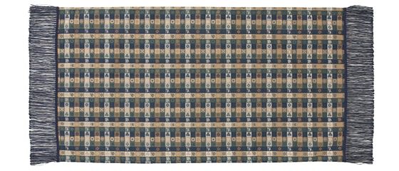 石畳緞子 （42×83cm）ブルー■美術工芸織物