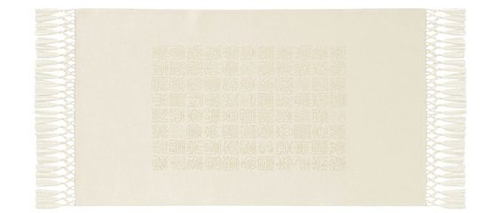 百寿文錦 （34×60cm）シルバー■美術工芸織物