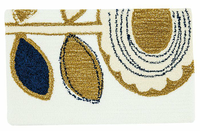 玄関マット サンフラワーマット （45×75cm）室内 アイボリー