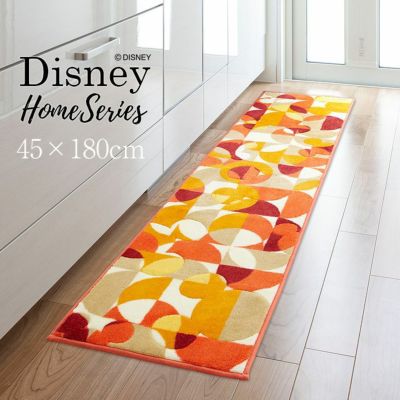 MICKEY/ミッキー セミサークル キッチンマット DMM-5004（45×180cm）