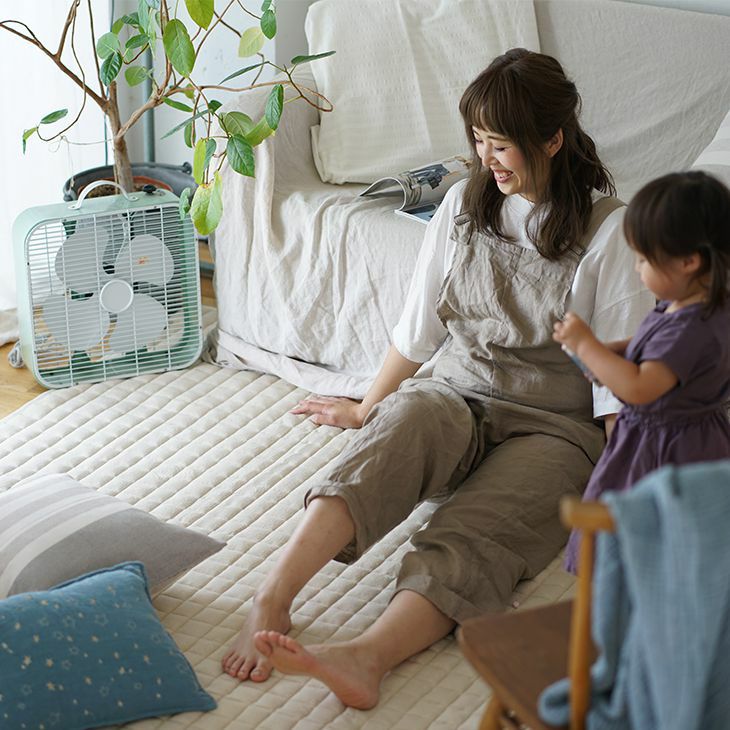 洗える タオル素材の綿100％ラグ コットンキルト （185×240cm） イメージ02