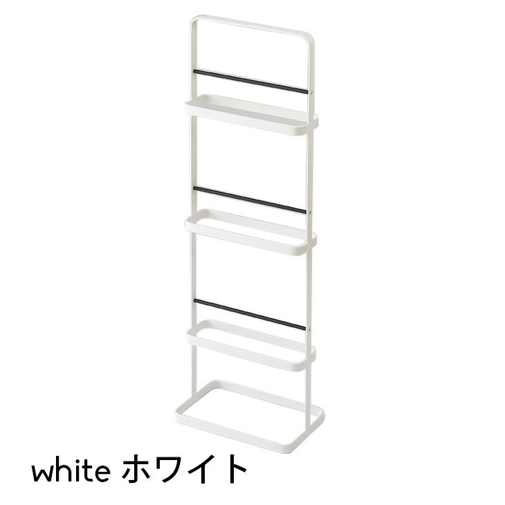 スリッパラック タワー（ホワイト） イメージ