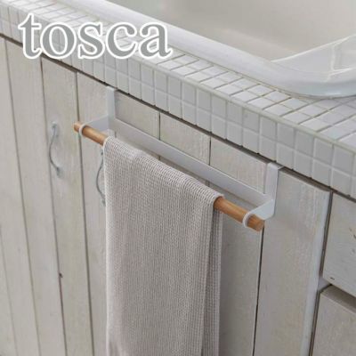 Tosca トスカ キッチンタオルハンガーワイド ホワイト Cucan ネットショップ