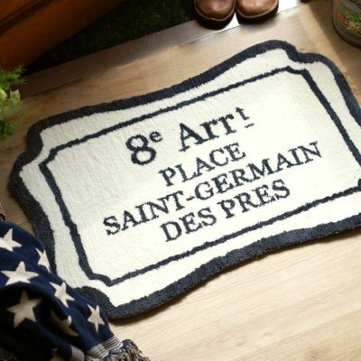 玄関マット フレンチマークマット(55×80cm) メイン