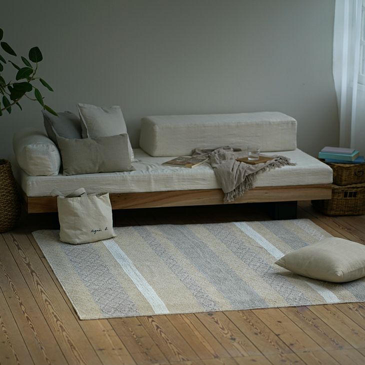 レーヨン・綿混ラグ カプリス（185×240cm） イメージ14