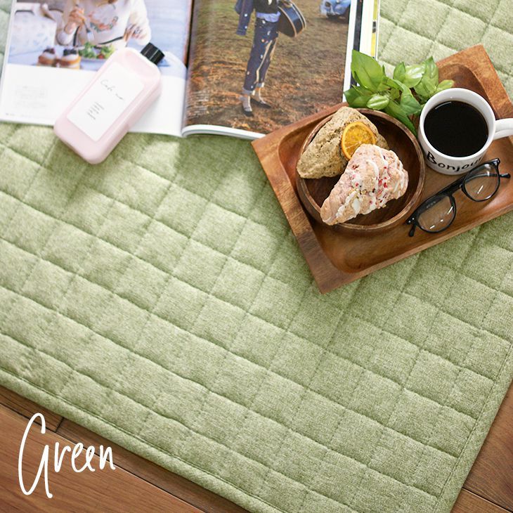 ラグ やわらかミックスラグ (185×185cm) メイン イメージ07