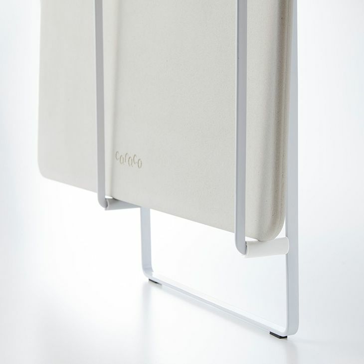 tower タワー マグネット珪藻土バスマットスタンド(ホワイト) イメージ03