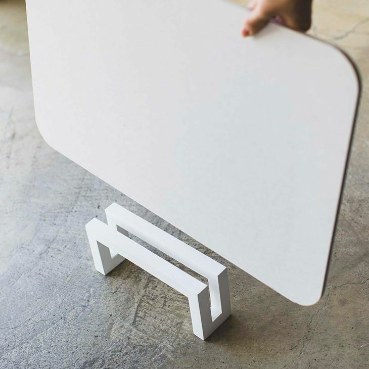 tower タワー コンパクト珪藻土バスマットスタンド(ホワイト) イメージ02