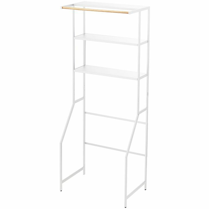 tower タワー ランドリーシェルフ(ホワイト) イメージ02