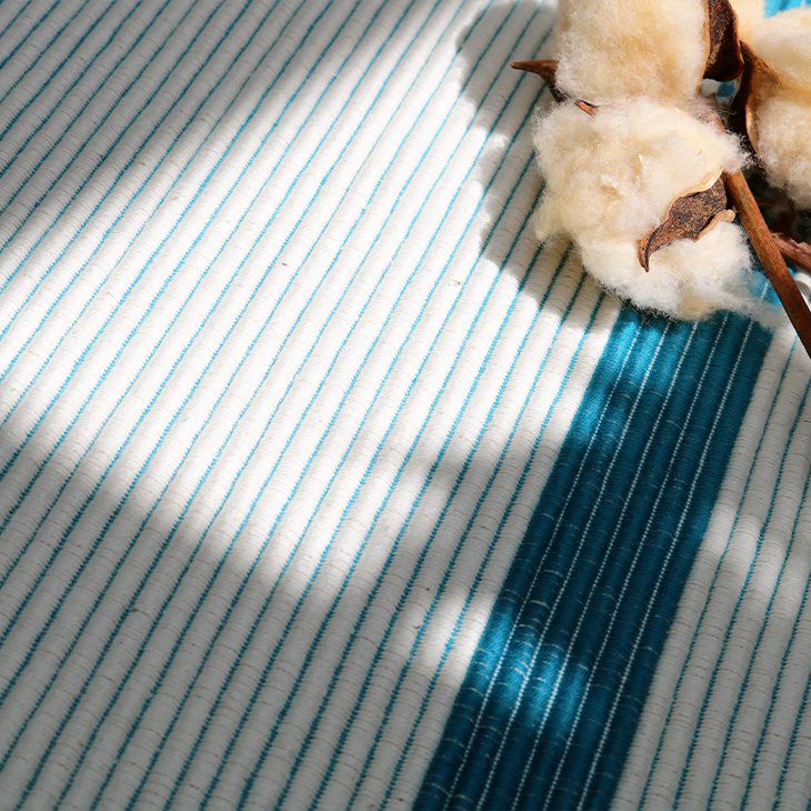 コットン100%手織りラグ NORIC/ノリック(140×200cm)