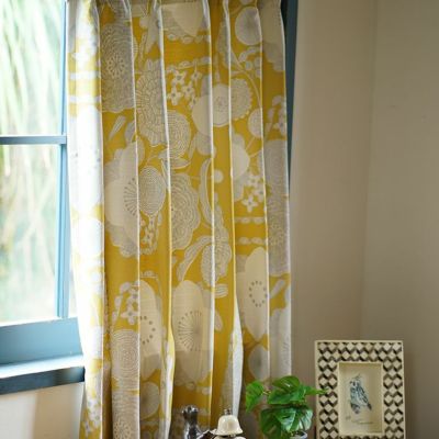 スミノエ　カーテン　イハナ　ドレープ&レース　4枚セット 楽天市場】カーテン 遮光 100×200cm 北欧 花柄 遮光カーテン 1枚