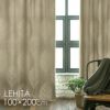 北欧 遮光 カーテン LEHTIA/レヒティア（幅100×丈200cm）1枚入
