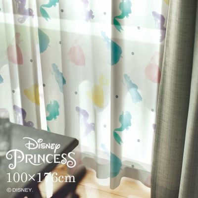 レース カーテン PRINCESS/プリンセス プリンセス (幅100×丈176cm)