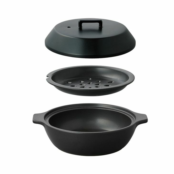 KINTO キントー KAKOMI IH土鍋 2.5L（ブラック） | cucan ネットショップ