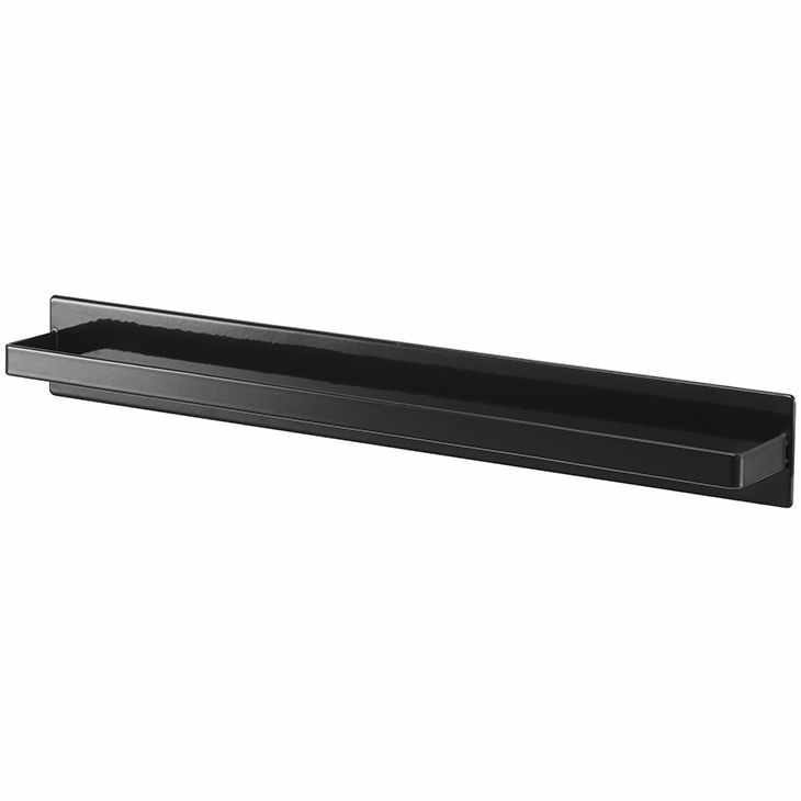 tower タワー マグネットバスルームタオルハンガー ワイド(ブラック)