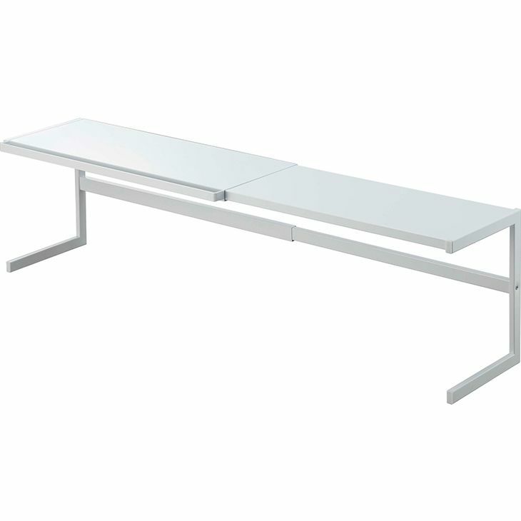 tower タワー 伸縮キッチンサポートラック(ホワイト) イメージ03