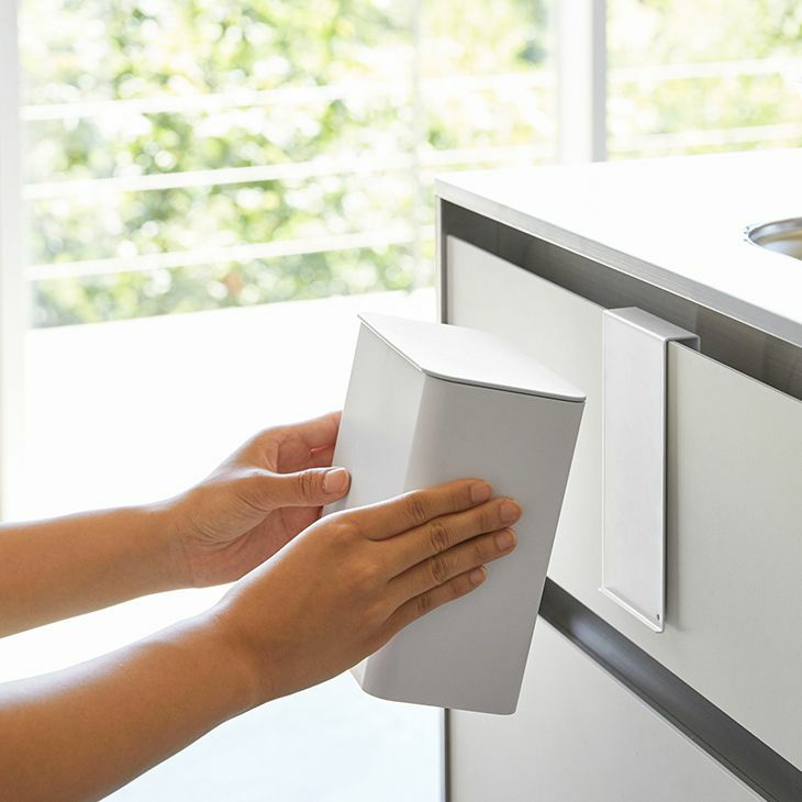 tower タワー マグネット＆シンク扉ゴミ箱(ホワイト) イメージ05