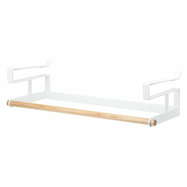 tosca トスカ ハンガー収納 収納ラック 棚下ハンガー収納(ホワイト) イメージ05