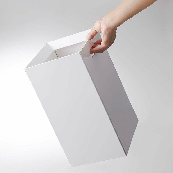 tower タワー トラッシュカン 9L 角型 ダストボックス(ホワイト) イメージ04