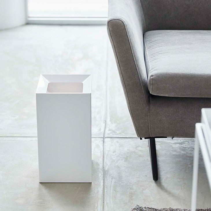 tower タワー トラッシュカン 9L 角型 ダストボックス(ホワイト) イメージ05