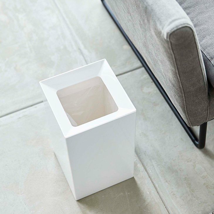 tower タワー トラッシュカン 9L 角型 ダストボックス(ホワイト) イメージ06