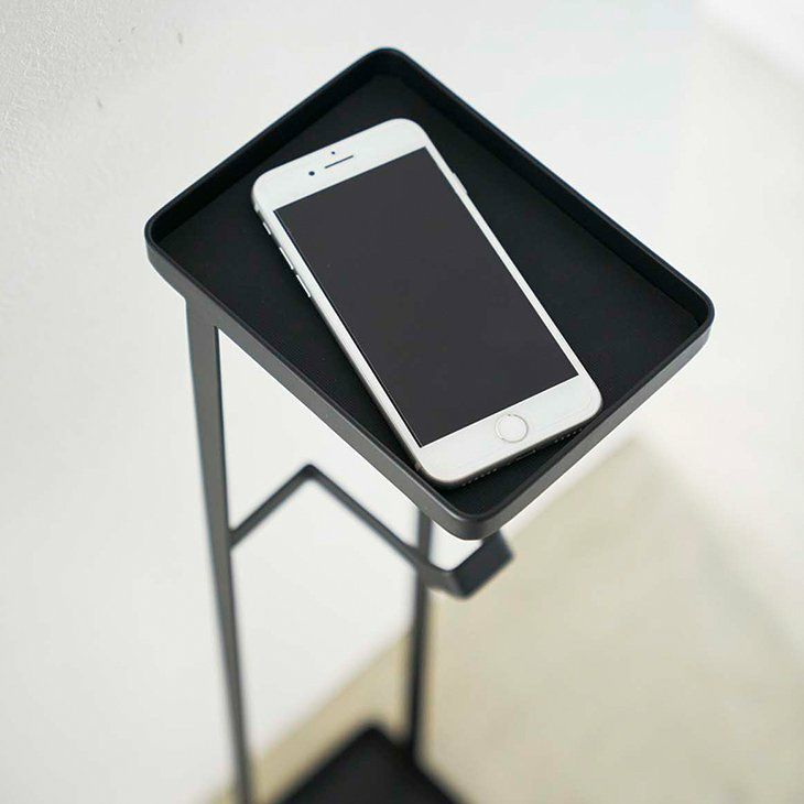 tower タワー 補助便座スタンド トイレットペーパースタンド(ブラック) イメージ03