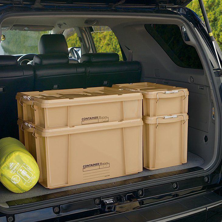 Richell リッチェル 蓋付きコンテナボックス ラッチコンテナ 30WB(グリーン) イメージ04