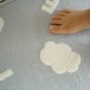 キッチンマット ふわもこ北欧マット(45×180cm) ふわふわの雲がかわいいマット