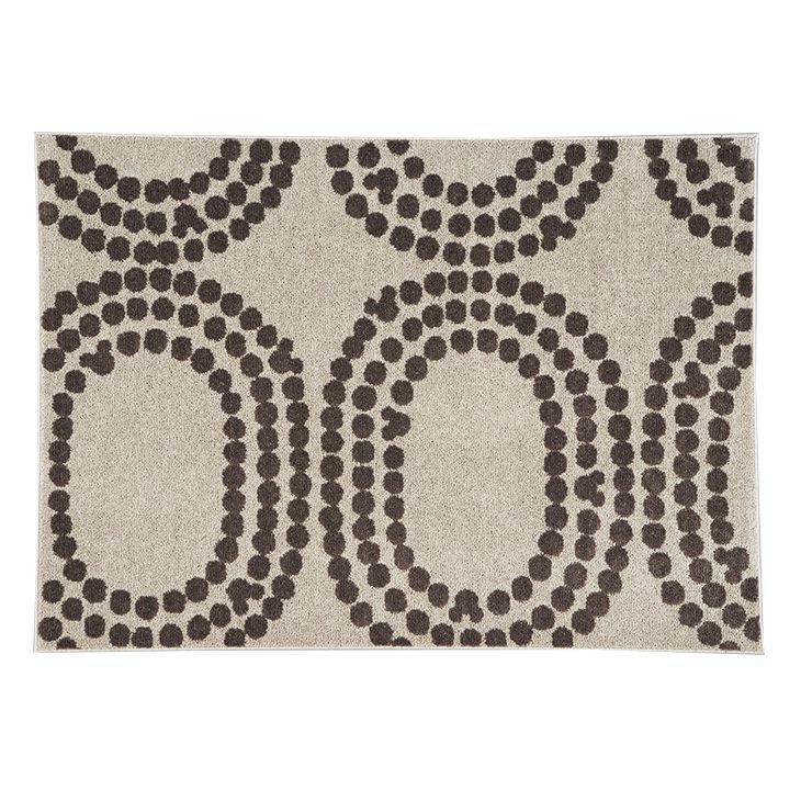 Mickey/ミッキー ドットリングラグ DRM-1070 (90×130cm) 俯瞰