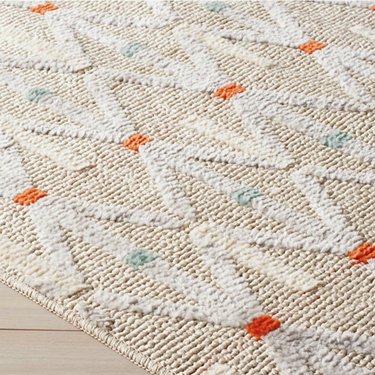 洗える ラグ フィルメ (130×185cm) アップ