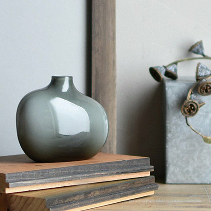 KINTO キント－ SACCO サッコ ベース ガラス 01 (グレー) イメージ03