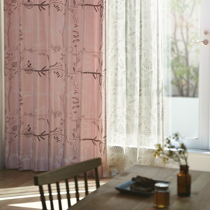 厚地 カーテン AFTER THE STORM/アフター ザ ストーム (幅100×丈135cm) 施工例イメージ01