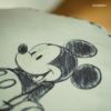 Mickey/ミッキーラウンドクッション LCU-008 (60×60cm 円形) ディティール