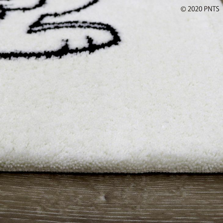 PEANUTS/ピーナッツレストエリアマット(70×100cm)（アップ）