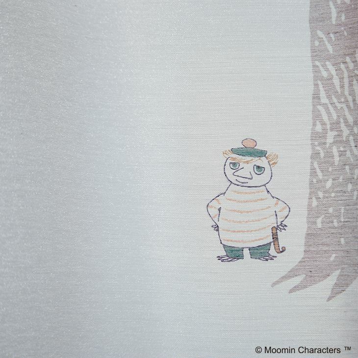 カーテン レース MOOMIN/PUUT プート (幅100×丈133cm) 1枚入