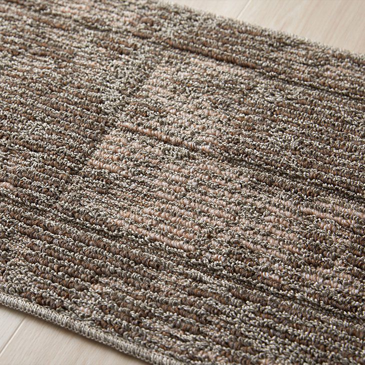 丸洗いできるキッチンマットラスティマット45×180cm（アップ01）