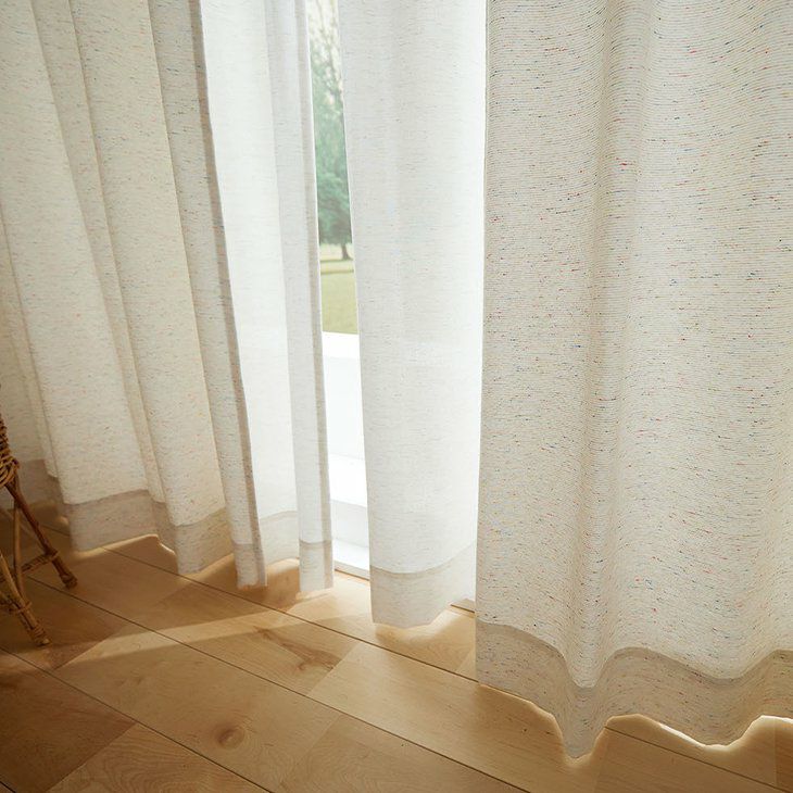 厚地カーテンPucchino/プッチーノ100×200cm（優しい生地感02）