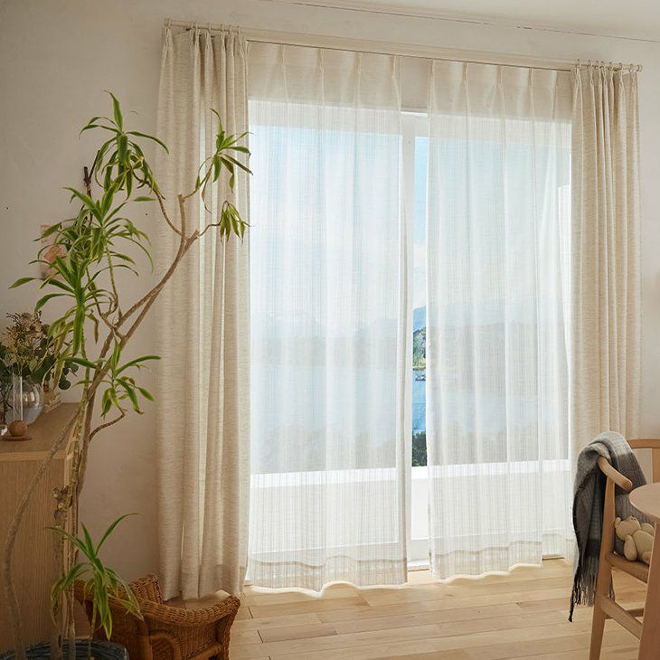 レースカーテンLannel/ランネル100×133cm（施工例イメージ01）