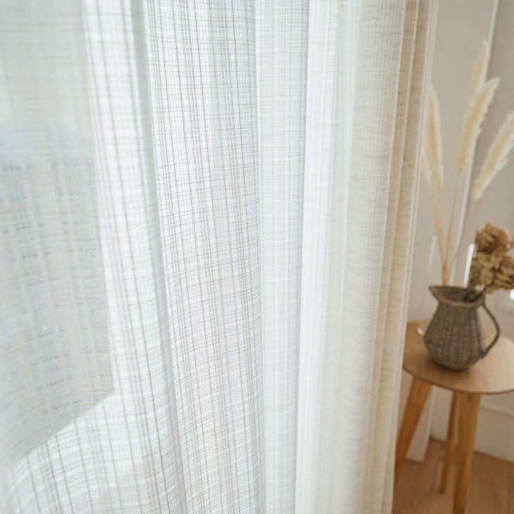 レースカーテンLannel/ランネル100×176cm（透け感01）