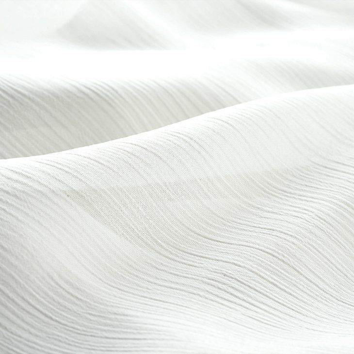 レースカーテンYurano/ユラノ100×198cm（生地アップ）