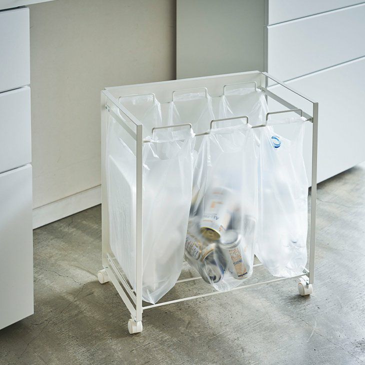 towerタワーメカクシダスト3分別ホワイト(イメージ03)