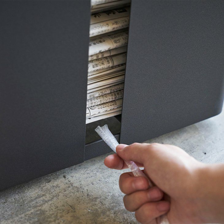 towerタワーキャスター付きニューズラックブラック(イメージ03)