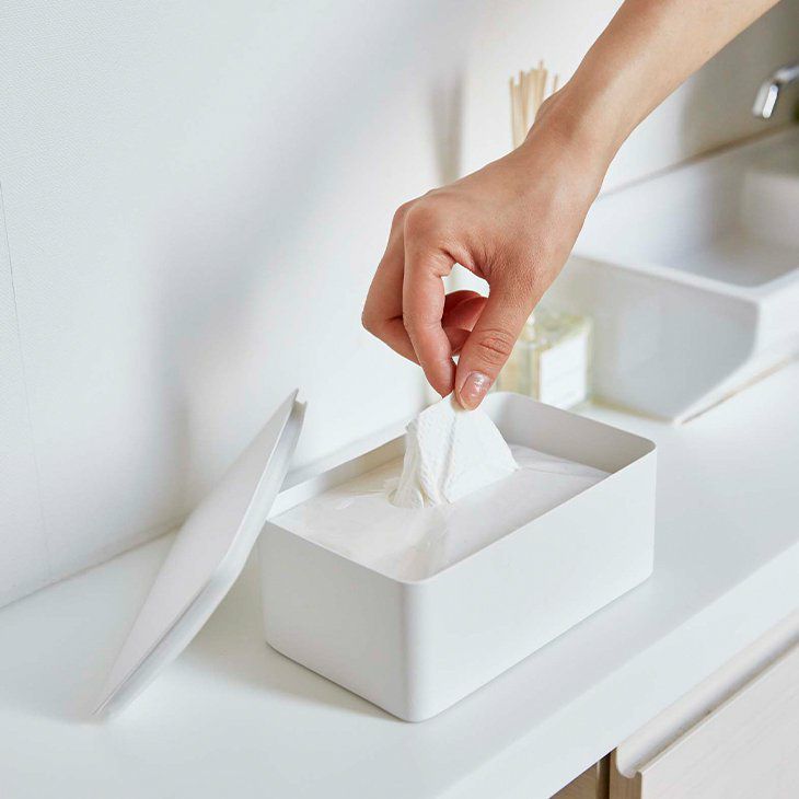 towerタワーウエットシートケースホワイト(イメージ02)