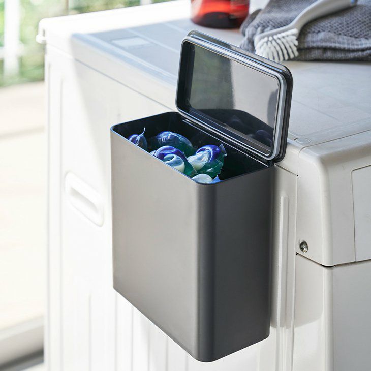 Tower タワー マグネット洗濯洗剤ボールストッカー ブラック Cucan ネットショップ Tower タワー マグネット洗濯洗剤ボールストッカー ブラック Cucan ネットショップ