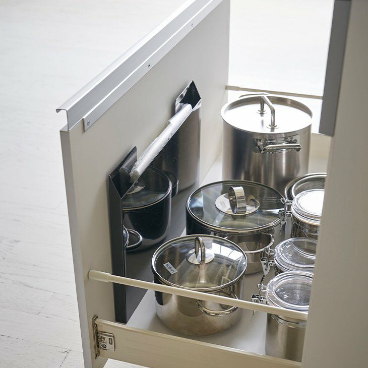 towerタワーランチョンマット収納ブラック(イメージ06)