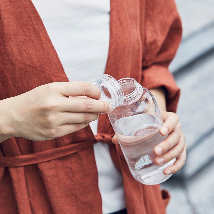 KINTO キントー ウォーターボトル 300ml (アンバー) | cucan