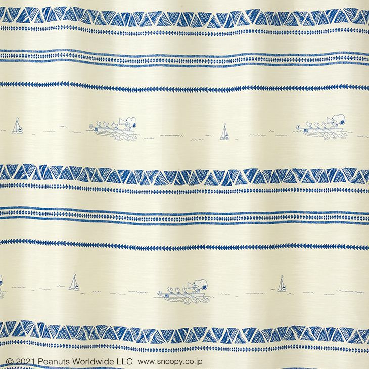 レースカーテンPEANUTS/ピーナッツローウィング（カラー）