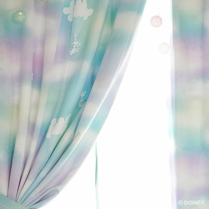 遮光カーテンMICKEY/ミッキーメロウ幅100×丈200cm（イメージアップ）