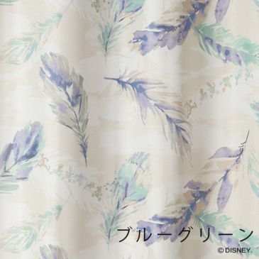 遮光 カーテン MICKEY/Fran フラン (幅100×丈200cm) 1枚入